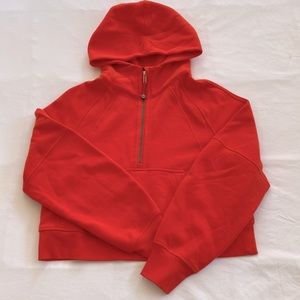 Lululemon scuba oversized half zip hoodie